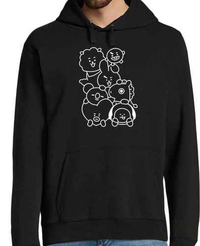 Sudadera Con Capucha Para Hombre BT21 laTostadora - latostadora.com - Modalova