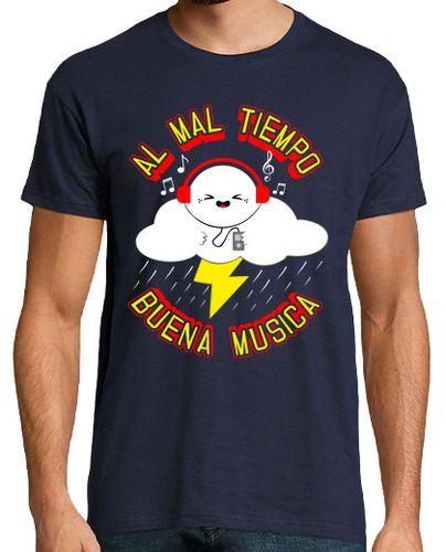 Camiseta Al mal tiempo buena musica - latostadora.com - Modalova