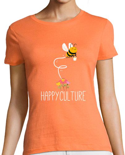 Camiseta mujer cultura feliz - latostadora.com - Modalova