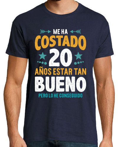 Camiseta Hombre Manga Corta Me Ha Costado 20 Años Estar Tan Bueno Regalo 20 Cumpleaños Nacidos En 2004 laTostadora - latostadora.com - Modalova