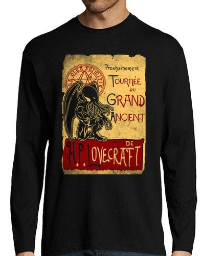 Camiseta Hombre Manga Larga Tournee du Grand Ancient laTostadora - latostadora.com - Modalova