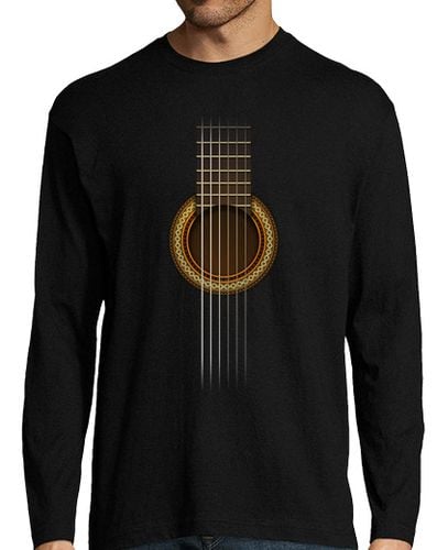 Camiseta Hombre Manga Larga Guitarra Total laTostadora - latostadora.com - Modalova