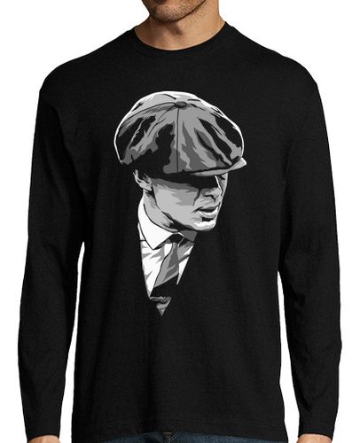 Camiseta Hombre Manga Larga Tommy Shelby - Peaky Blinders laTostadora - latostadora.com - Modalova