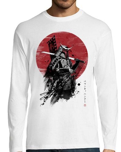 Camiseta Hombre Manga Larga Mandalorian Samurai laTostadora - latostadora.com - Modalova