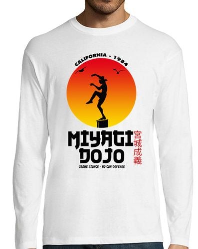 Camiseta Hombre Manga Larga Miyagi Dojo laTostadora - latostadora.com - Modalova