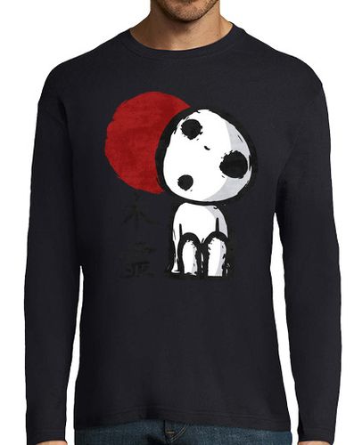 Camiseta Hombre Manga Larga Espíritu del árbol (Kodama) laTostadora - latostadora.com - Modalova