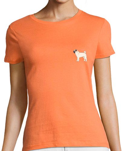 Camiseta mujer Carlino minimalista, camiseta mujer - latostadora.com - Modalova