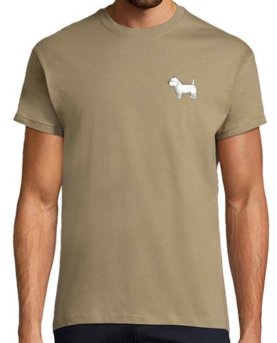 Camiseta Westie minimalista, camiseta laTostadora - latostadora.com - Modalova