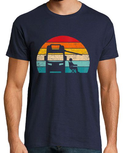 Camiseta Puesta De Sol Autocaravana Camper Van Caravana Camping Vintage laTostadora - latostadora.com - Modalova