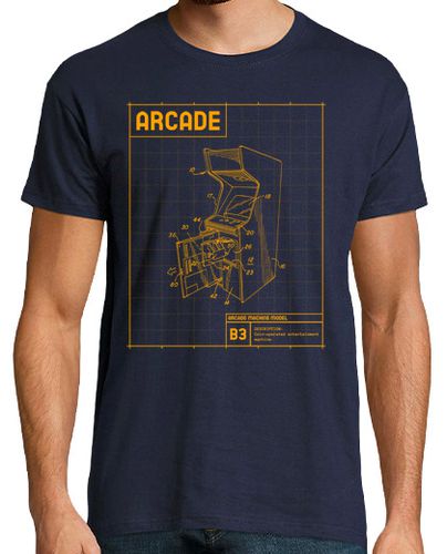 Camiseta Arcade naranja - latostadora.com - Modalova