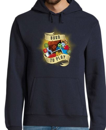 Sudadera Con Capucha Para Hombre Born to Play laTostadora - latostadora.com - Modalova