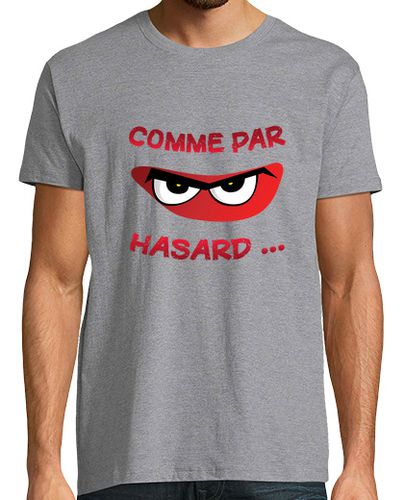 Camiseta Hombre Manga Corta como por casualidad - mensaje de humor laTostadora - latostadora.com - Modalova