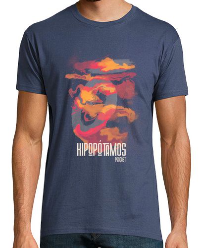 Camiseta Camiseta Hipopótamos Art Hombre - Colores oscuros - latostadora.com - Modalova