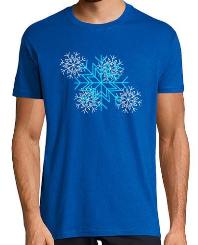 Camiseta Hombre Manga Corta copo de nieve laTostadora - latostadora.com - Modalova