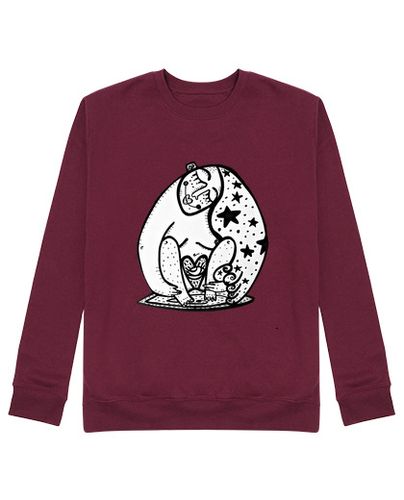 Sudadera Sin Capucha Unisex TRANSMUTIS SUDADERA MORADA laTostadora - latostadora.com - Modalova