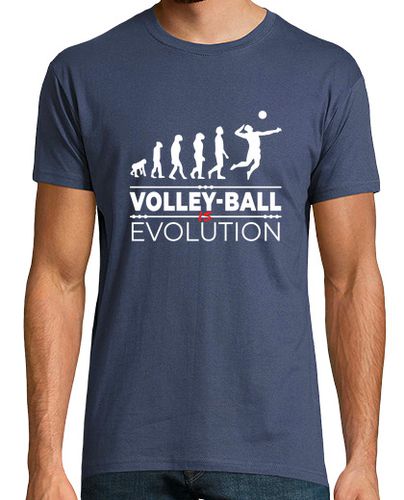 Camiseta el voleibol es evolución mensaje humor - latostadora.com - Modalova