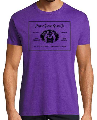 Camiseta Camiseta Hombre - Tyler Durden Card - latostadora.com - Modalova