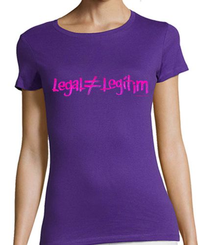 Camiseta mujer 2012 - Legal no és legítim - latostadora.com - Modalova