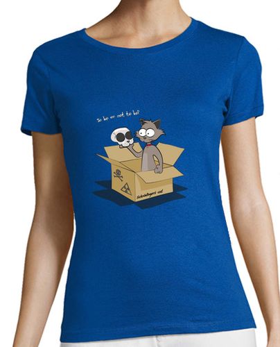 Camiseta Mujer Manga Corta Schrödinger´s cat laTostadora - latostadora.com - Modalova