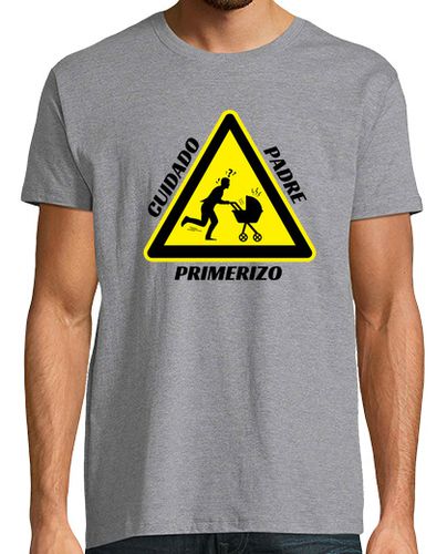 Camiseta Camiseta divertida padre primerizo en prácticas laTostadora - latostadora.com - Modalova