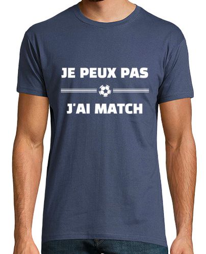 Camiseta No puedo tener un partido humor fútbol - latostadora.com - Modalova