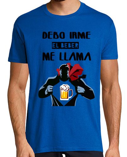 Camiseta Superheroe cerveza - latostadora.com - Modalova
