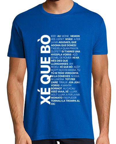 Camiseta Hombre Manga Corta Xé que bò - Samarreta en valencià A - UNISEX laTostadora - latostadora.com - Modalova