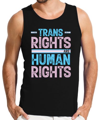 Camiseta Hombre Sin Mangas orgullo transgénero Los derechos trans laTostadora - latostadora.com - Modalova