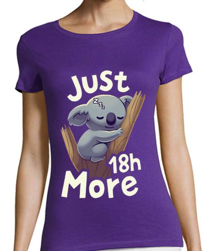 Camiseta mujer Bebé Koala Durmiendo 18h Más - latostadora.com - Modalova