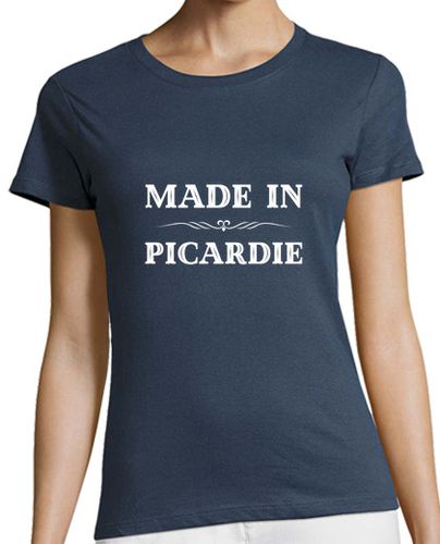 Camiseta mujer hecho en picardie picard humor - latostadora.com - Modalova