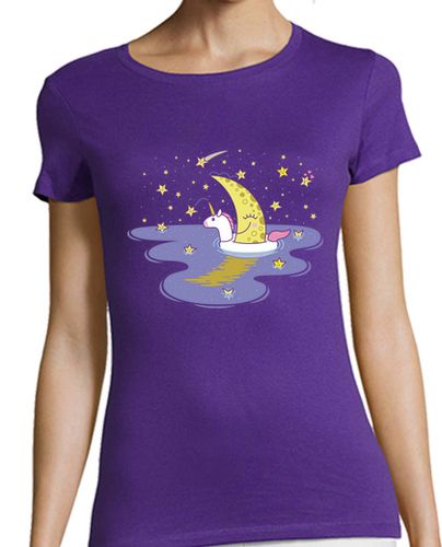 Camiseta Mujer Manga Corta Summer Moon laTostadora - latostadora.com - Modalova