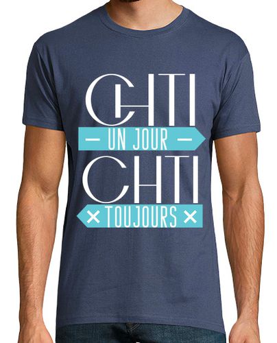 Camiseta chti un día chti siempre regalo humor c laTostadora - latostadora.com - Modalova