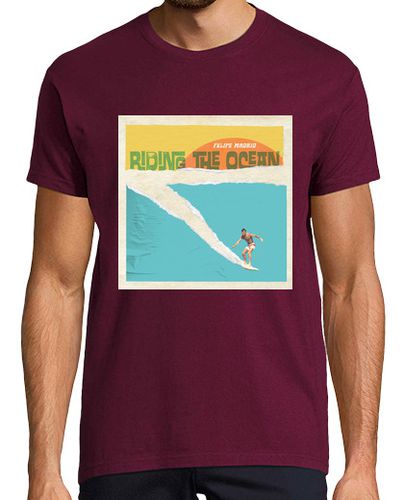 Camiseta Riding the Ocean, manga corta - latostadora.com - Modalova
