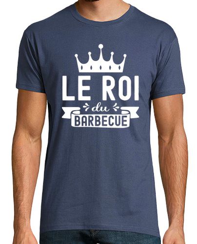 Camiseta Hombre Manga Corta el rey de la barbacoa humor parrilla gr laTostadora - latostadora.com - Modalova