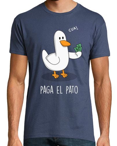 Camiseta Hombre Manga Corta Paga el pato black laTostadora - latostadora.com - Modalova