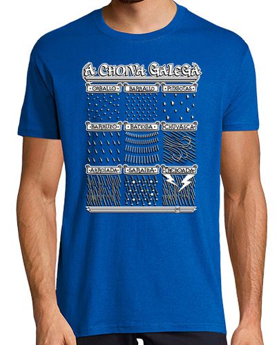 Camiseta Motivos Gallegos - A Choiva Galega laTostadora - latostadora.com - Modalova