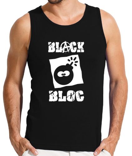 Camiseta Hombre Sin Mangas camiseta sin mangas para hombre - black bloc laTostadora - latostadora.com - Modalova