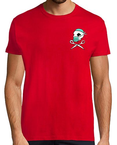 Camiseta ENFERMERAS Hombre, manga corta, rojo, calidad extra - latostadora.com - Modalova