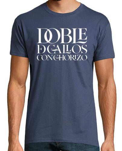 Camiseta Hombre Manga Corta Doble de callos con chorizo laTostadora - latostadora.com - Modalova