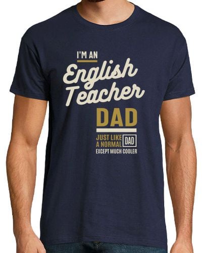 Camiseta Hombre Manga Corta hombre soy un profesor de inglés papá laTostadora - latostadora.com - Modalova