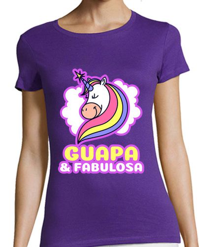 Camiseta mujer Guapa y fabulosa - latostadora.com - Modalova