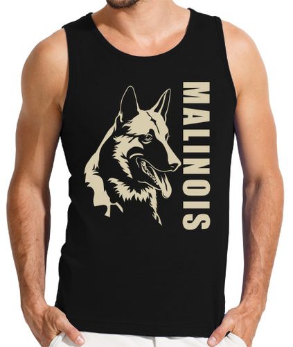 Camiseta Hombre Sin Mangas malinois laTostadora - latostadora.com - Modalova