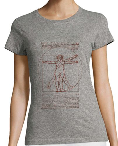 Camiseta mujer Vitruvian Woman - latostadora.com - Modalova