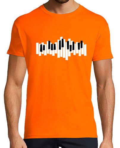 Camiseta Piano Jazz. Hombre - latostadora.com - Modalova