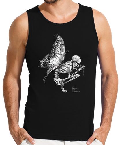 Camiseta Hombre Sin Mangas Ninfa calavera, hombre, tirantes laTostadora - latostadora.com - Modalova