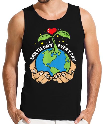 Camiseta Hombre Sin Mangas día de la tierra salvar la protección d laTostadora - latostadora.com - Modalova