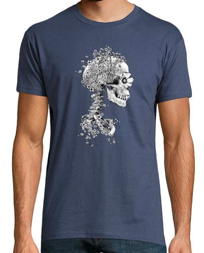 Camiseta Hombre Manga Corta Hombre Cráneo calavera manga, calidad extra laTostadora - latostadora.com - Modalova