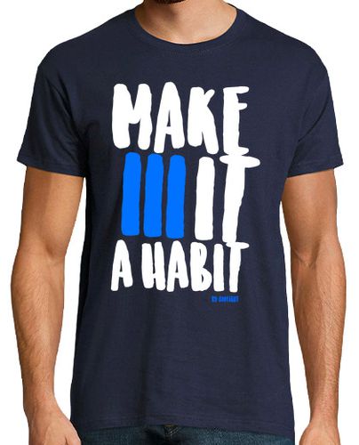 Camiseta Hombre Manga Corta MAKE IT A HABIT - 2 laTostadora - latostadora.com - Modalova