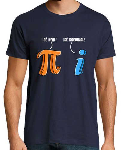 Camiseta Hombre Manga Corta Número Pi Filosofía Humor Profes Matemáticas Ciencia Friki laTostadora - latostadora.com - Modalova