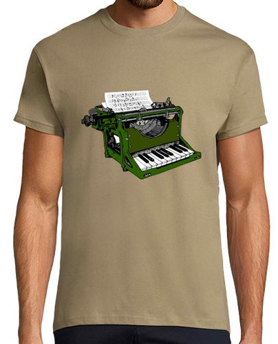 Camiseta Máquina escribir musical - latostadora.com - Modalova